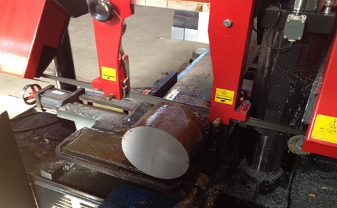 永定卧式带锯床加工时出现明显振荡如何排查？